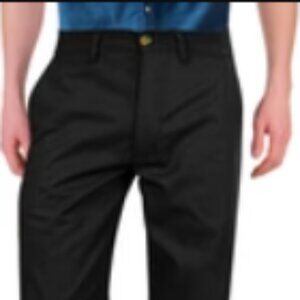 Royale Linens Men's Classic-Fit Wrinkle Free Flat Front Chino Pant